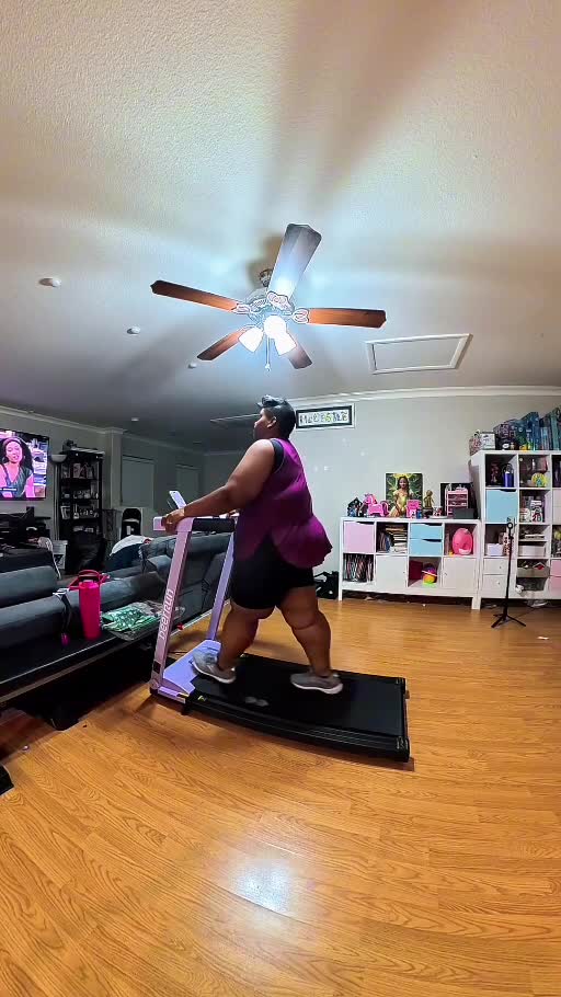 Movement at home: frame from Lea’s original video